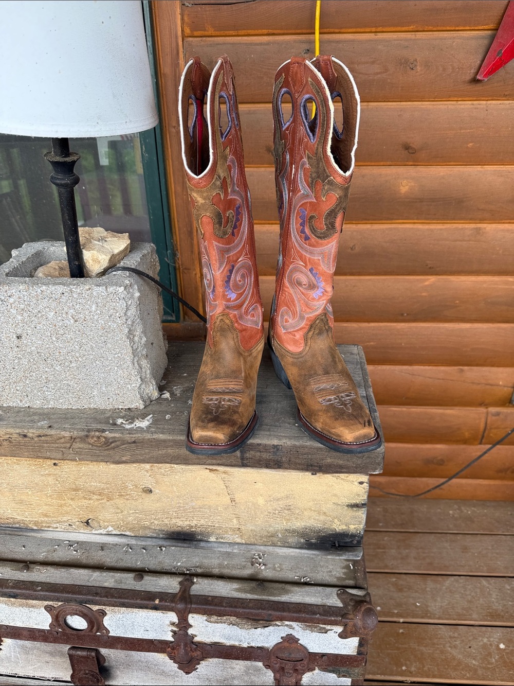 Tony lama buckaroo boots